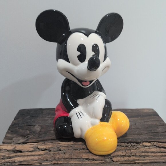 Disney Other - Mickey Mouse Piggy Bank Rare, Vintage, Disney